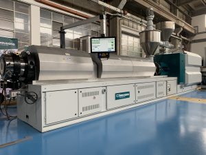Bausano twin screw extruder