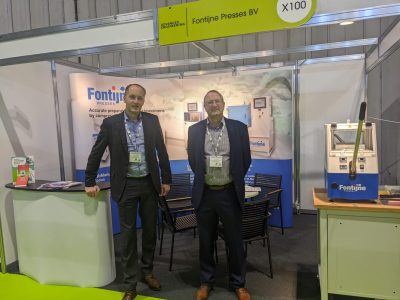 Jeroen and Luc at Advanced Engineering 2023